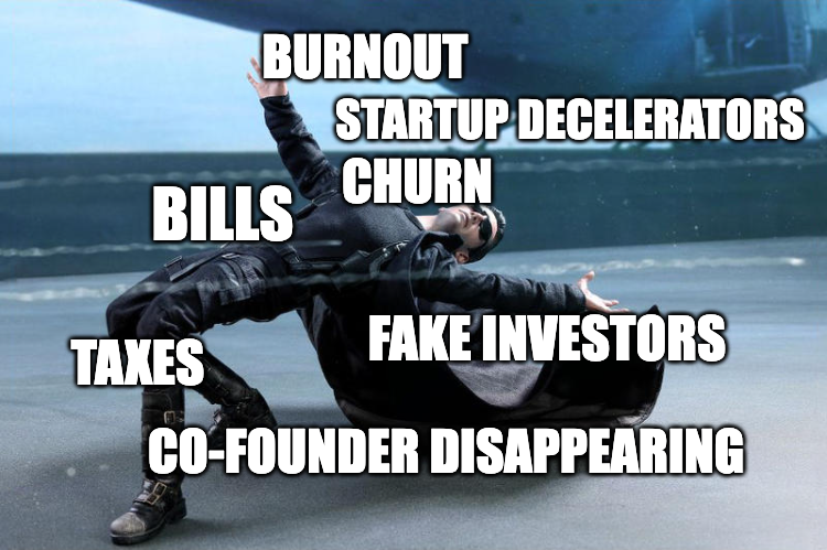 Startup Meme Life of a Founder