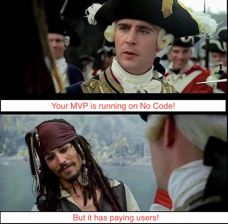 Startup Memes No Code MVP